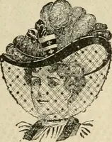 An illustration from Spring & summer fashion catalogue. (1898)