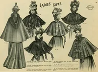 An illustration from Spring & summer fashion catalogue. (1898)