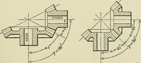 An illustration from Spur and bevel gearing; a treatise on the principles, dimensions, calculation, design and strength of spur and bevel gearing, together with chapters on special tooth forms and methods of cutting gear teeth (1914)