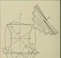 An illustration from Spur and bevel gearing; a treatise on the principles, dimensions, calculation, design and strength of spur and bevel gearing, together with chapters on special tooth forms and methods of cutting gear teeth (1914)