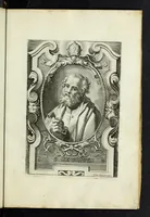 An illustration from SS. apostolorum et evangelistarum icones cum suis parergis a Theodoro VanLonto, delineatae (1620)