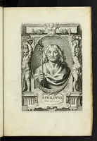 Picture 10 of 20 from SS. apostolorum et evangelistarum icones cum suis parergis a Theodoro VanLonto, delineatae (1620), leaf 29