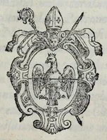 An illustration from SS. episcoporvm Veron. antiqva monvmenta et aliorvm sanctorvm qvorvm corpora et aliqvot, qvorvm ecclesiae habentur Veronae (1576)