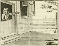 An illustration from Staat- en zedekundige zinneprenten, of, Leerzame fabelen (1731)