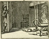 An illustration from Staat- en zedekundige zinneprenten, of, Leerzame fabelen (1731)