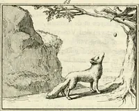 An illustration from Staat- en zedekundige zinneprenten, of, Leerzame fabelen (1731)