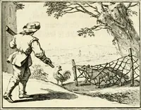 An illustration from Staat- en zedekundige zinneprenten, of, Leerzame fabelen (1731)