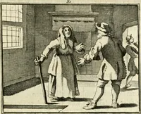 An illustration from Staat- en zedekundige zinneprenten, of, Leerzame fabelen (1731)