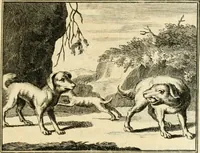 An illustration from Staat- en zedekundige zinneprenten, of, Leerzame fabelen (1731)