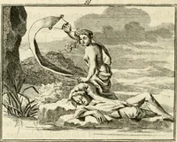 An illustration from Staat- en zedekundige zinneprenten, of, Leerzame fabelen (1731)