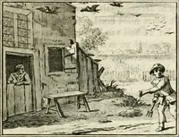 Picture 7 of 132 from Staat- en zedekundige zinneprenten, of, Leerzame fabelen (1731), leaf 60