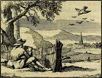 Picture 39 of 132 from Staat- en zedekundige zinneprenten, of, Leerzame fabelen : die van den Heere La Court speelswyze (1731), leaf 140