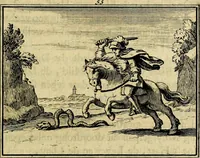 An illustration from Staat- en zedekundige zinneprenten, of, Leerzame fabelen : die van den Heere La Court speelswyze (1731)