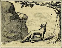 An illustration from Staat- en zedekundige zinneprenten, of, Leerzame fabelen : die van den Heere La Court speelswyze (1731)