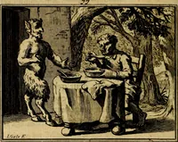 Picture 103 of 132 from Staat- en zedekundige zinneprenten, of, Leerzame fabelen : die van den Heere La Court speelswyze (1731), leaf 293