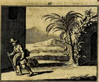 Picture 125 of 132 from Staat- en zedekundige zinneprenten, of, Leerzame fabelen : die van den Heere La Court speelswyze (1731), leaf 346