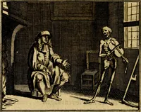 An illustration from Staat- en zedekundige zinneprenten, of, Leerzame fabelen : die van den Heere La Court speelswyze (1731)