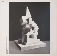 An illustration from Staatliches Bauhaus, Weimar, 1919-1923. (1923)