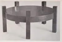 An illustration from Staatliches Bauhaus, Weimar, 1919-1923. (1923)