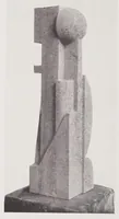 An illustration from Staatliches Bauhaus, Weimar, 1919-1923. (1923)