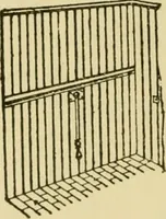 An illustration from Stable building and stable fitting : a handbook for the use of architects, builders, and horse owners (1891)