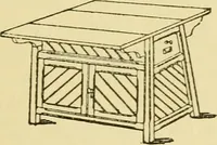An illustration from Stable building and stable fitting : a handbook for the use of architects, builders, and horse owners (1891)
