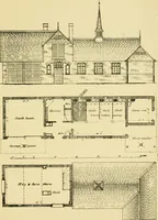 An illustration from Stable building and stable fitting : a handbook for the use of architects, builders, and horse owners (1891)