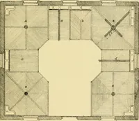 An illustration from Stable building and stable fitting : a handbook for the use of architects, builders, and horse owners (1891)
