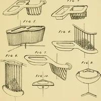 An illustration from Stable building and stable fitting : a handbook for the use of architects, builders, and horse owners (1891)