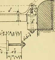 An illustration from Stable building and stable fitting : a handbook for the use of architects, builders, and horse owners (1891)