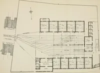 An illustration from Stable building and stable fitting : a handbook for the use of architects, builders, and horse owners (1891)