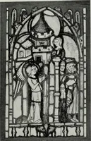 An illustration from Stained glass; a handbook on the art of stained and painted glass, its origin and development from the time of Charlemagne to its decadence (850-1650 A. D.) (1922)