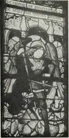 An illustration from Stained glass; a handbook on the art of stained and painted glass, its origin and development from the time of Charlemagne to its decadence (850-1650 A. D.) (1922)