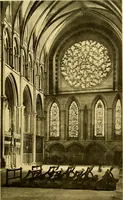 An illustration from Stained glass tours in England (1909)