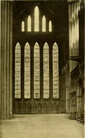 An illustration from Stained glass tours in England (1909)