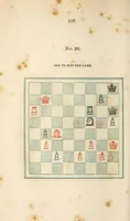 An illustration from Stamma on the game of chess; containing numerous openings of games, and one hundred critical situations, illustrated on colored diagrams (1818)