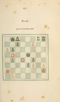 An illustration from Stamma on the game of chess; containing numerous openings of games, and one hundred critical situations, illustrated on colored diagrams (1818)
