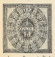 An illustration from Stamp-collector's magazine (1863)