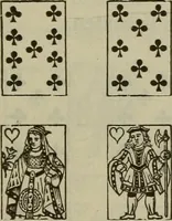 An illustration from The standard Hoyle; a complete guide and reliable authority upon all games of chance or skill now played in the United States whether of native or foreign introduction (1904)
