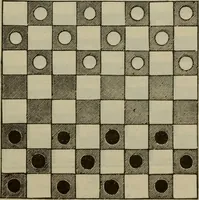 An illustration from The standard Hoyle; a complete guide and reliable authority upon all games of chance or skill now played in the United States whether of native or foreign introduction (1904)