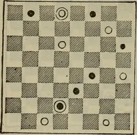 An illustration from The standard Hoyle; a complete guide and reliable authority upon all games of chance or skill now played in the United States whether of native or foreign introduction (1904)