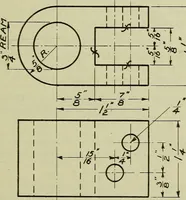An illustration from Standards and conventions for mechanical drawing (1921)