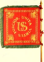 An illustration from The standards, flags and banners of the Pennsylvania Society of Sons of the Revolution (1913)