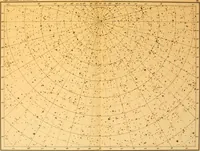 An illustration from Star atlas : containing maps of all the stars from 1 to 6.5 magnitude between the north pole and 340s south declination, and of all nebulae and star clusters in the same region which are visible in telescopes of moderate powers (1893)