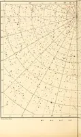 An illustration from Star atlas containing maps of all the stars from 1 to 6.5 magnitude between the North Pole and 34 south declination, and of all nebulae and star clusters in the same region which are visible in telescopes of moderate powers. With explanatory text by H.J. Klein. Translated by Edmond McClure (1901)