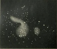 An illustration from Star atlas containing maps of all the stars from 1 to 6.5 magnitude between the North Pole and 34 south declination, and of all nebulae and star clusters in the same region which are visible in telescopes of moderate powers. With explanatory text by H.J. Klein. Translated by Edmond McClure (1901)