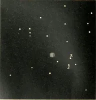 An illustration from Star atlas containing maps of all the stars from 1 to 6.5 magnitude between the North Pole and 34 south declination, and of all nebulae and star clusters in the same region which are visible in telescopes of moderate powers. With explanatory text by H.J. Klein. Translated by Edmond McClure (1901)