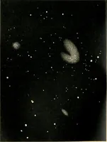 An illustration from Star atlas containing maps of all the stars from 1 to 6.5 magnitude between the North Pole and 34 south declination, and of all nebulae and star clusters in the same region which are visible in telescopes of moderate powers. With explanatory text by H.J. Klein. Translated by Edmond McClure (1901)