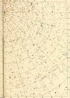 An illustration from Star atlas containing maps of all the stars from 1 to 6.5 magnitude between the North Pole and 34 south declination, and of all nebulae and star clusters in the same region which are visible in telescopes of moderate powers. With explanatory text by H.J. Klein. Translated by Edmond McClure (1901)