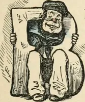 An illustration from Starboard and port: the "Nettie" along shore (1876)